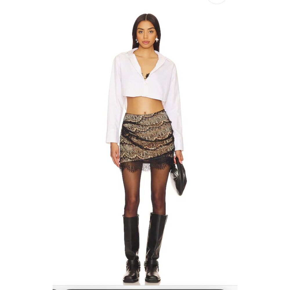Free People Zoey Lace Mini Size 4 Small NWT